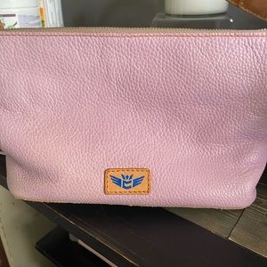 CONSUELA YOUR WAY BAG AND COIN PURSE PINK PEBBLED LEATHER
